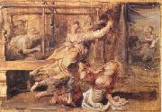 Arachne Punished by Minerva (mk27) Peter Paul Rubens